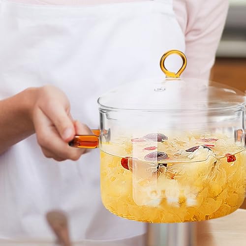 Marmite en verre borosilicate 1,9l pour surveiller la cuisson sans brûler - 7