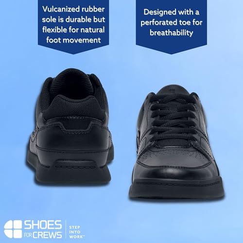 Shoes For Crews Men's Slip-Resistant Work Sneakers – Comfortable, Non-Slip Shoes for Men in Food Service, Healthcare & Hospitality - Street Casual4