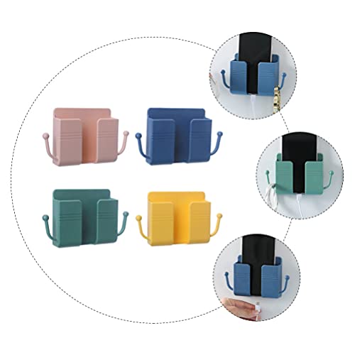 Angoily 4Pcs Suportes de Parede de Carregamento Do Telefone de Carregamento Do Telefone Titular Caix