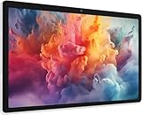 MUISOO Android 15 Tablet, 10 Zoll Tablet, 20GB + 64GB (erweiterbar auf 1 TB), Android Tablet mit Bluetooth 5.3, WiFi 6, Dual-Kamera, 5 MP + 8 MP, Face ID, 4G Wireless Dongle (Weiß)