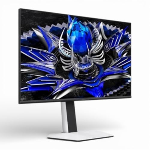 Image of TCL 32 inch R84 Series 4K UHD HDR QD-Mini LED, 1ms, 165Hz, AMD FreeSync Premium, Built-in Speakers, Adjustable, Gaming Monitor Black & White 32R84 (Renewed)