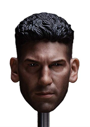 Tête sculptée homme 1/6 et corps musclé de rechange pour décor de vitrine passionné