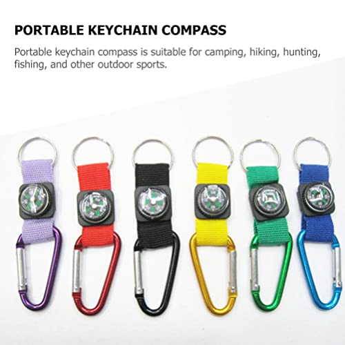 Toddmomy 10Pcs Arrampicata Bussola Moschettoni