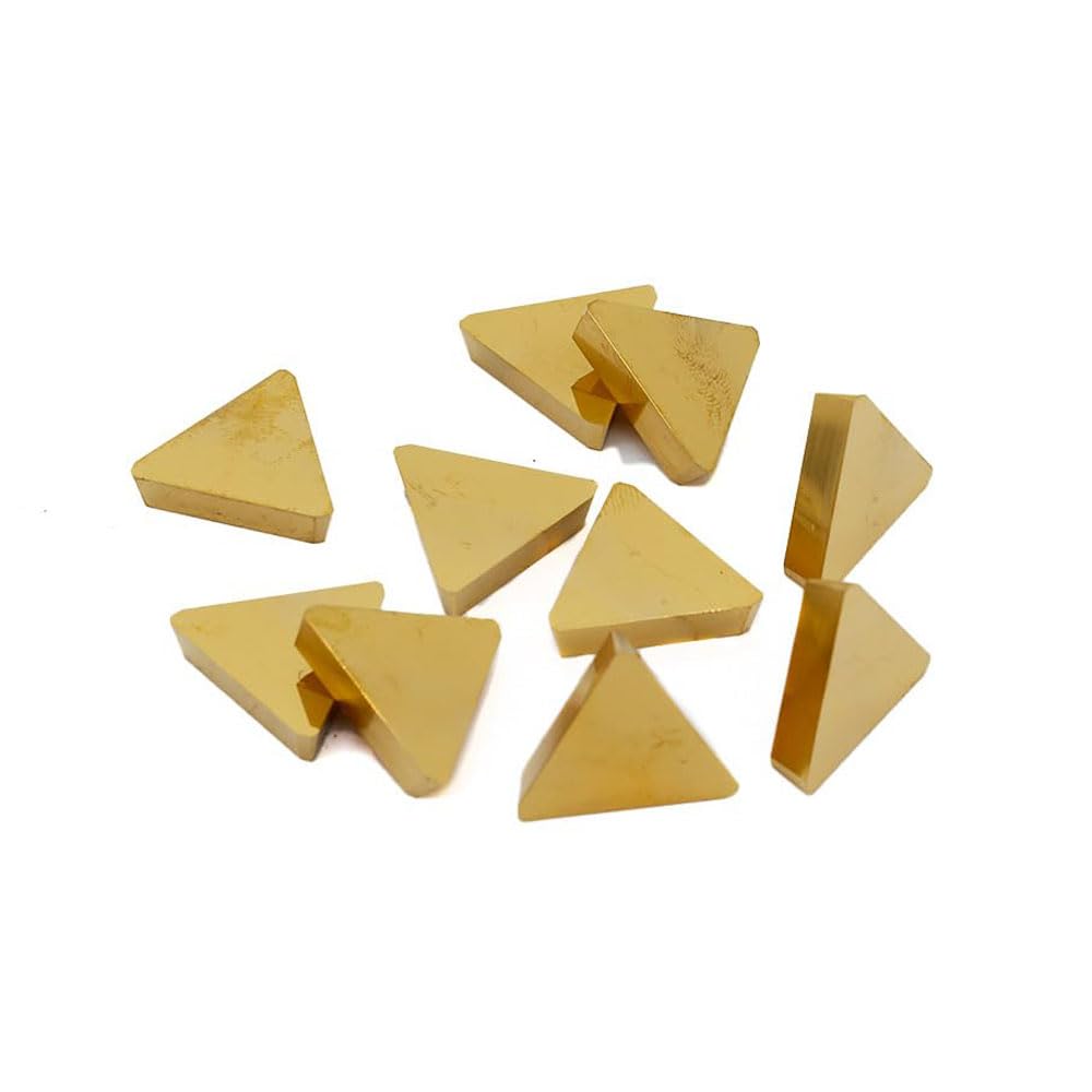 OSCARBIDE Carbide Insert TPCN43PDTR(TPG43) Milling Inserts, Mutilayer Coated Inserts for indexable End Mill,10pieces/Pack