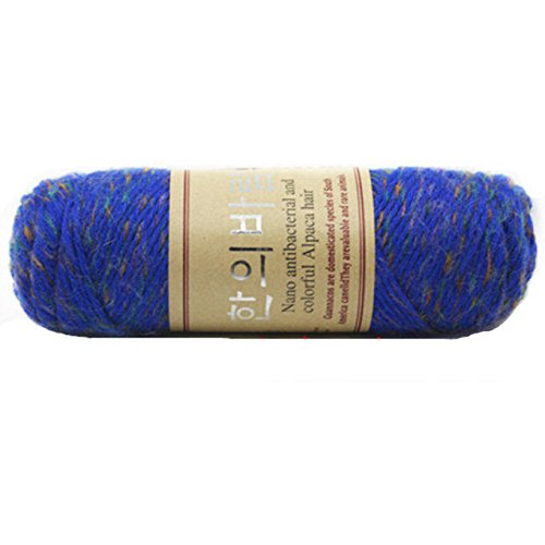 Celine Lin One Skein Thick Warm Alpaca Wool Mink Cashmere Knitting Yarn 100G,Multi-Colored09 #TOP16