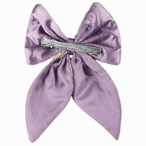 Image of Radhu & Kabby Trendy Hair Bow Clip For Women /Girls | Comfortable Hair Accessories | Best Gift | Fancy & Stylish | Anti-Hair Breakage Hairclips | Multicolor | Same As Pic | 3 Pcs