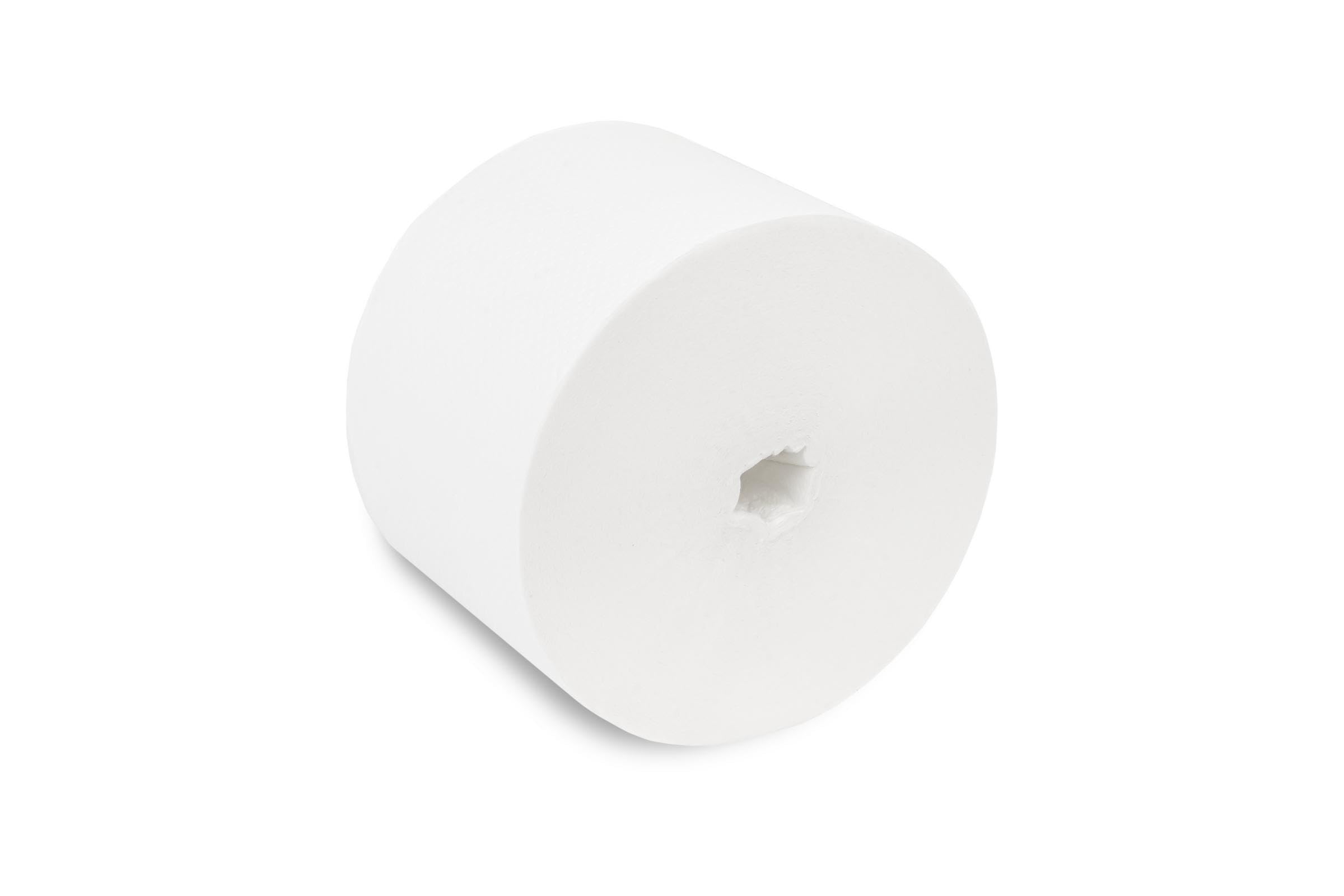 Hypafol Toilettenpapier kernlos 2-lagig – 36 Rollen à 900 Blatt | Zellstoff Weiß Ø 13 cm | Ressourcensparend, weich & saugstark