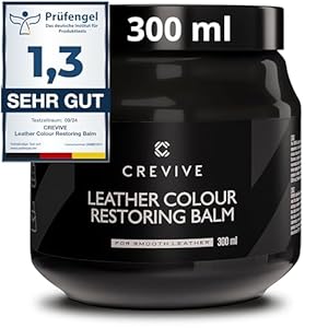 Crevive CLCRBB Leder Reparatur Set Schwarz 300ml