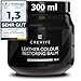 Produktbild CREVIVE Leder Reparatur Set Schwarz 300 ml - Lederpflege Auto - Lederreparatur Sofa - Autositz Reparatur