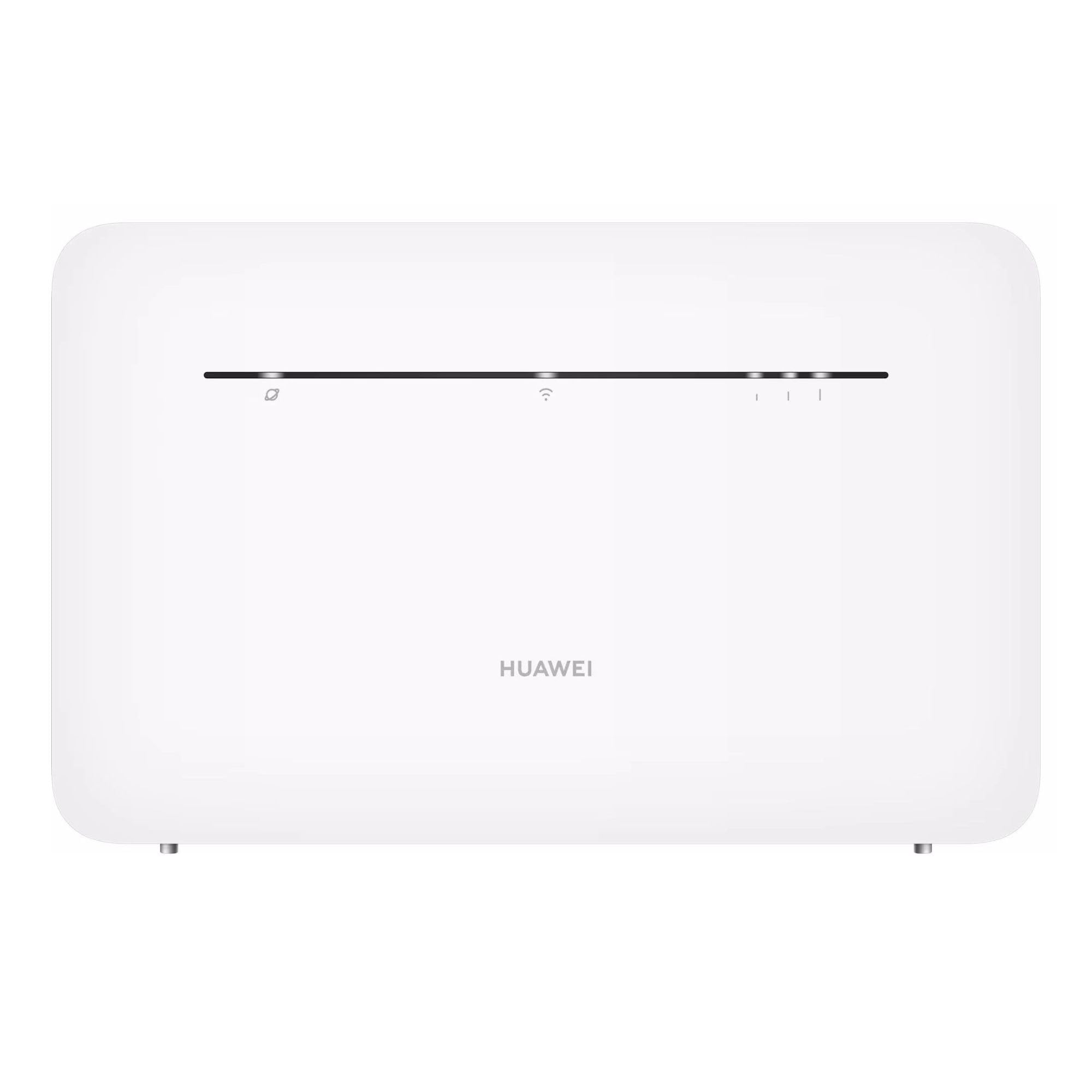 Huawei 4G+ 4G Wi-Fi LTE Cat. 7 Hotspot-Mobilfunkrouter, Download-Geschwindigkeit bis zu 300 Mbit/s, AC1300-Dualband-WLAN, 4 Gigabit-Ethernet-Ports, weiß, automatische Auswahl und Beamforming