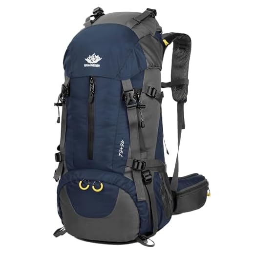WoneNice Waterproof Hiking Backpack 50L