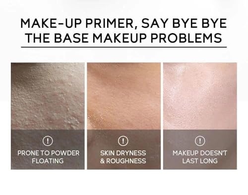 Green Colour Corrector Primer Makeup, Anti-Redness Face, Grips Makeup to Last, for Red & Blemished Skin, Pore Minimizer, Hydrating Make up, Balance Skin Tone - Image 3