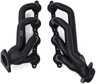 Exhaust Headers Manifold 1-5/8 in. Mild Steel for 2002-2013 Silverado Sierra Suburban Tahoe Yukon Escalade 4.8L 5.3L 6.0L 6.2L V8