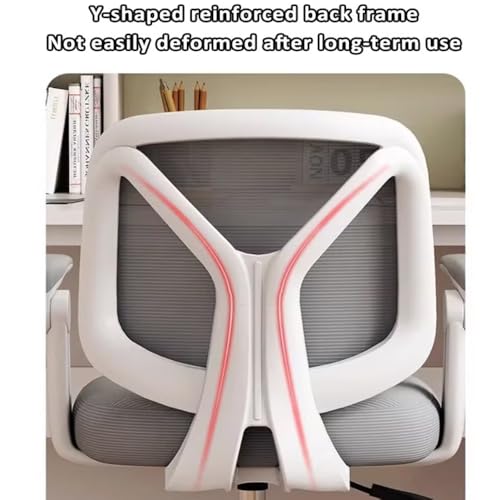 كرسي مكتب للاطفال، كرسي دراسة مريح مع ارتفاع قابل للتعديل، كرسي مكتب شبكي دوار بعجلات عالمية، كرسي مكتب منزلي للاطفال في غرفة النوم المنزلية (بينك 2)