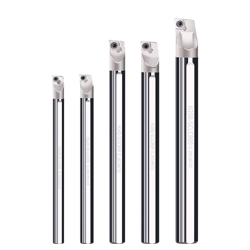 1pc SCLCR03 SCLCR04 SCLCR06 SCLCR09 High Speed Steel Turning Tool Holder CNC Center Lathe Turning Tool Holder Tool Holder(H40U-SCLCR09)