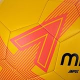 Mitre Impel L30P Fußball | Extrem trsapazierfähig | formbeständig Fußball, Gelb/Orange, 5