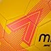 Mitre Impel L30P Fußball | Extrem trsapazierfähig | formbeständig Fußball, Gelb/Orange, 5