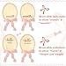 Colingmill 2 Pcs Monthly Baby Milestone Signs Cards with Pink Bow Wooden Coquette Discs Newborn Photography Props to Document Your Baby's Growth 1-12 Newborn Gift for Girl and Boy(Oval)