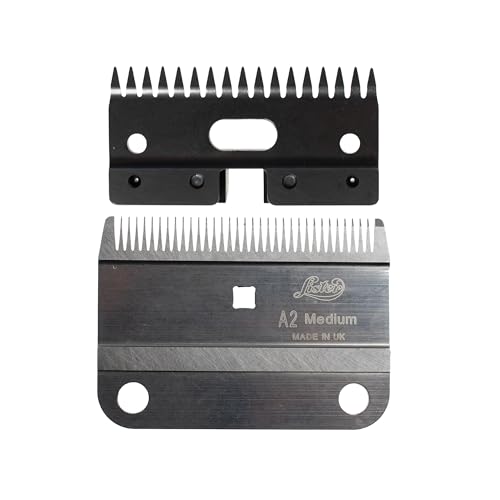 Lister A2/AC (Medium) Blade, Horse Clipper Blade, Equine & Livestock Clipping, General Grooming, Suitable for Horses & Livestock, Animal Clipper Blade, 35 Teeth, 2.5mm Cutting Length
