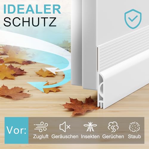 Joint de porte en silicone blanc haute densité pour isolation 2 m - 3