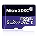 Produktbild Micro SD Card 512GB High Speed Class 10 Micro SD SDXC Card with Adapter (512GB-b)