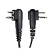 Arrowmax AEH3000-M1 Swivel Style Braided Cable Earpiece Style PTT Compatible with Motorola CP200D CP100D R2 DEP450 BPR40D CP200 CP185 BPR40 Yaesu FT-65 FT-25 FT-4X/V XiR P3688
