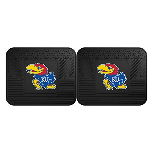 Fanmats 12283 Ncaa Kansas Jayhawks Back Row Utility Car Mats thumb #1