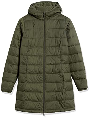 Amazon Essentials Women's Lightweight Water-Resistant Hooded Puffer Coat (Available In Plus Size), Olive, Medium #TOP6