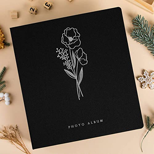 Lanpn Photo Album 4X6 600 Pockets Photos, Linen Cover Large Picture Albums Holds 600 Horizontal And Vertical Photos Black #TOP4