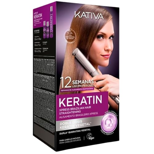 Kativa Kit lisciante brasiliano XPRESS (confezione italiana)