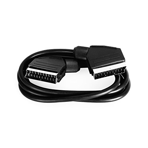 CAVI CAVO SCART 3 METRI MT M P 21 POLI TV DVD VCR DVX DECODER DIGITALE DVB T