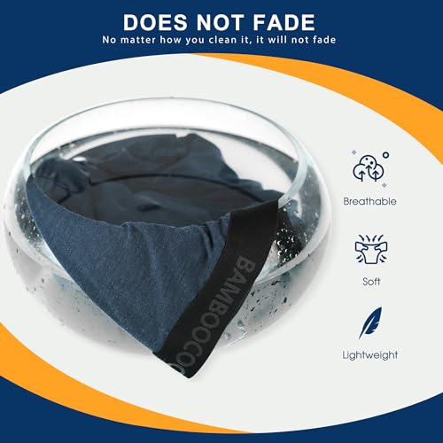 Image of BAMBOO COOL Men's Underwear Breathable Boxer Briefs with Fly Moisture-Wicking Lightweight Underwear 7-Pack