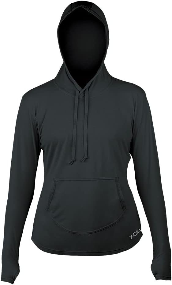XCEL Womens VentX Long Sleeve Hooded UV Sun Shirt