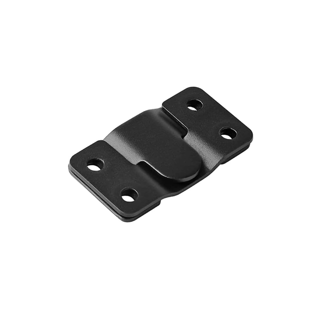 elexa hardware Stainless Steel Z-Shaped Flush Mount Brackets | Black French Cleat Hangers for Photo Frames, Mirrors, Shelves, and Cabinets (Z Bracket, 8, Count)-picture-20