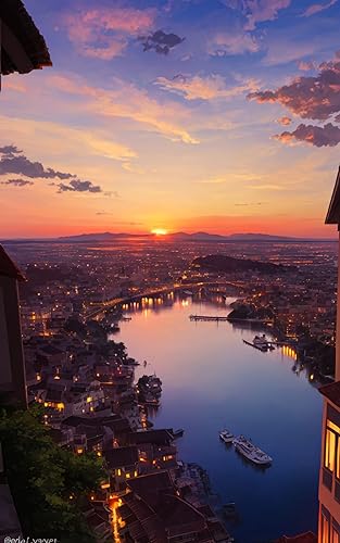 スマホのホーム画面におすすめ!幻想的な風景・絶景イラスト集