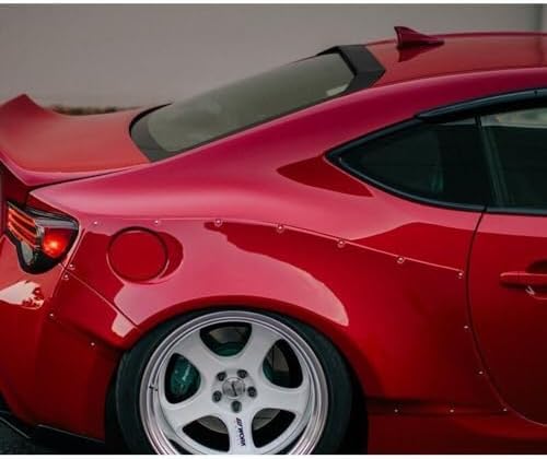 Q1-TECH, Rear Window Roof Spoiler Compatible with Scion FR-S/Subaru BRZ 2013-2020, ABS Rear Window Roof Visor Spoiler Wing