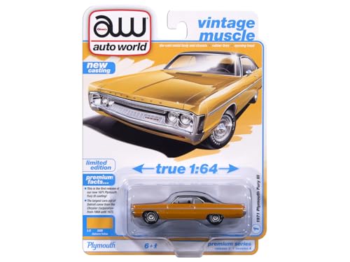 Modelo a escala 1/64 Fury III Amarillo miniatura 3