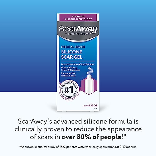 ScarAway Kelo-Cote Advanced Formula Scar Gel, 20 Grams