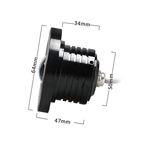 Ledholyt 2Pcs High Power Cob Led Fog Light Projector Drl Driving Xenon White Lamp (2.5In, Amber) #TOP1