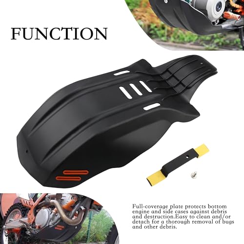 Image of Motorcycle Engine Chassis Dirt Bike Base Frame Protector Cover Guard Skid Plate for EXC-F SXF XCF XCW EXC 250 350 450 2016-2018