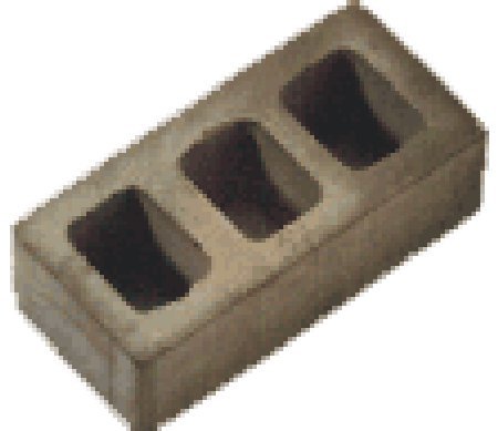 100 mattoni forati grigi per modelli in scala. Domus kit 10211