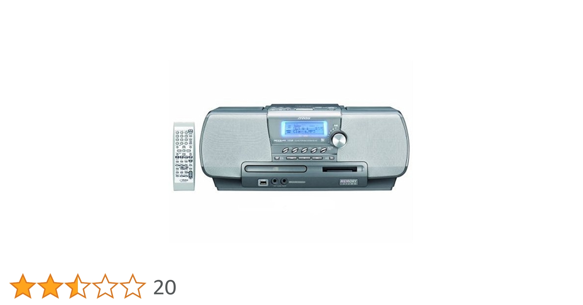 VICTOR ビクター RD-M2-H   クラビア コンポ CD-MDメモリーポータブルシステムRD-M2製品情報 | JVC