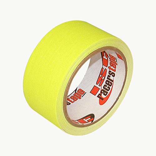 ISC Racers TapeNEON DULL-FINISH/YEL210 ISC Neon Dull-Finish Racer's Tape: 2" x 30 ft, Fluorescent Yellow