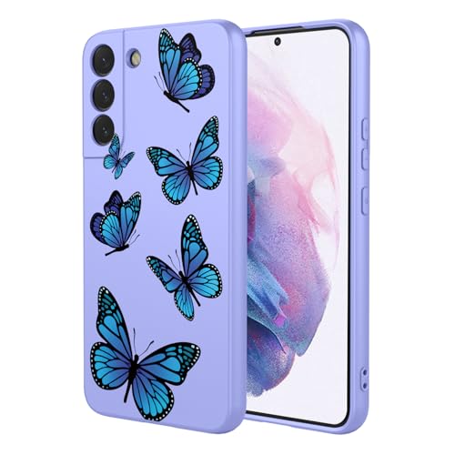 Coque Samsung S21+ anti-choc : protection stylée motif papillon