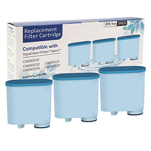 Filtro Acqua Macchina Caffè Filtro Acqua Anticalcare Per Macchine Caffè Philips E Saeco - Wessper CA6903 Aquaclean - Confezione Da 3 Manutenzione Caffettiera - Foto 5