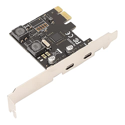 Ya en mundofriki.es: Tarjeta de Expansión PCI E a USB C, Tarjeta de Expansión PCI E Tipo C 2 Puertos Rápido 5 Gbps Seguro Independiente y Protección de Dispositivo para