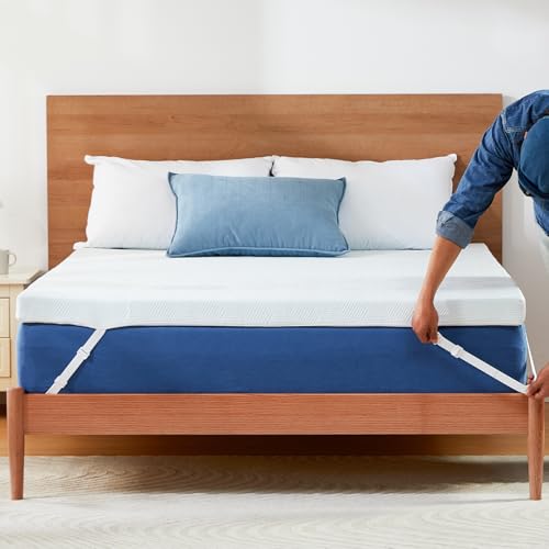 Dreamsmith 3 Inch Twin Gel Memory Foam Mattress Topper cover