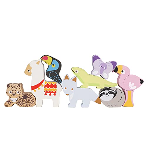 Le Toy Van - Pädagogisches Tierstapelspiel „Anden“ aus Holz mit Beutel | Lernspielzeug für die Entwicklung von Kleinkindern Cover