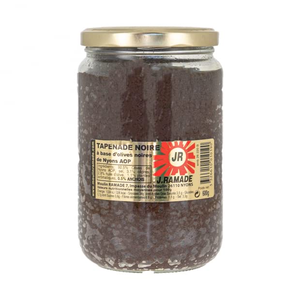 Tapenade noire 600g - Moulin Ramade