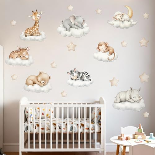 Vinilos Decorativos Motiskyy Safari Animales Dormidos Oro miniatura 1